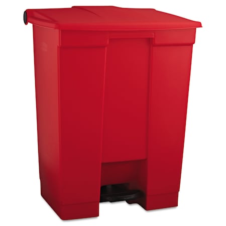 Rubbermaid Commercial 18 gal. Rectangular Trash Can FG614500RED